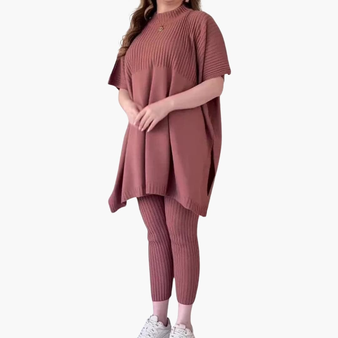 Laura | Weiches Strick-Zweiteiler