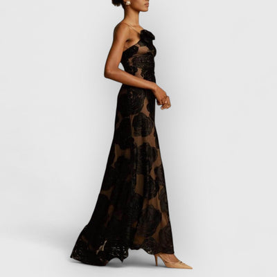 Reina | Premium-Maxikleid mit Blumenmuster