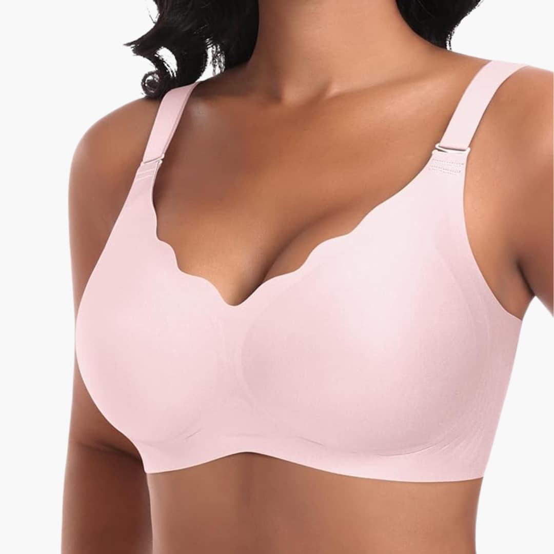 Nahtloser Damen BH ohne Bügel mit verstellbaren Trägern