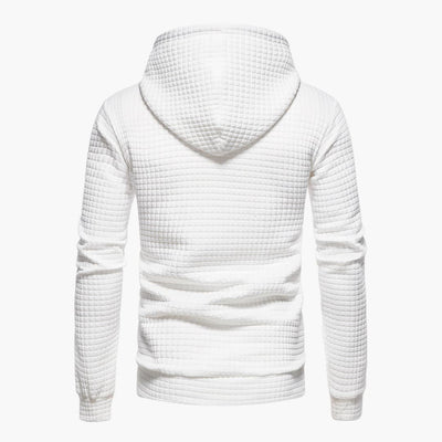 Andrea | Stylisches Karomuster Herren Kapuzenpullover
