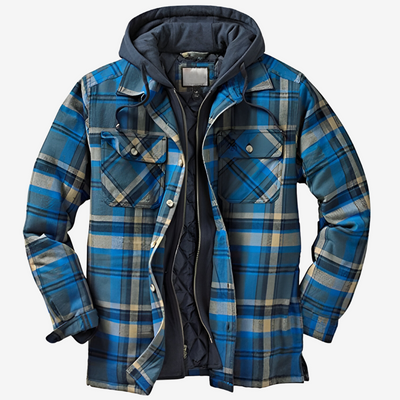 Emanuel | Wetterfeste Flanell-Charme-Herrenjacke