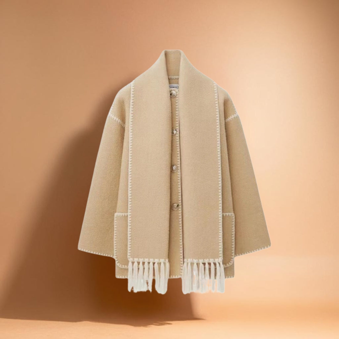 VICTORIA | LUXURIÖSE JACKE MIT KNÖPFEN