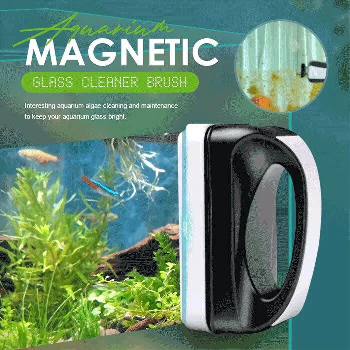 MagClean™ | Magnetischer Aquarium-Glasreiniger Schaber