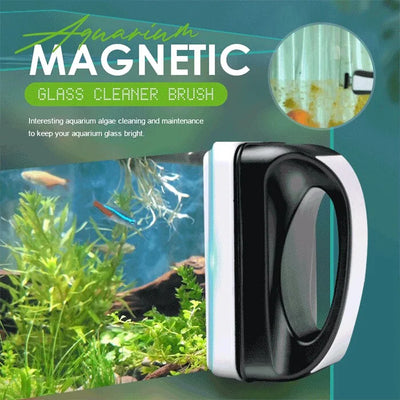 MagClean™ | Magnetischer Aquarium-Glasreiniger Schaber