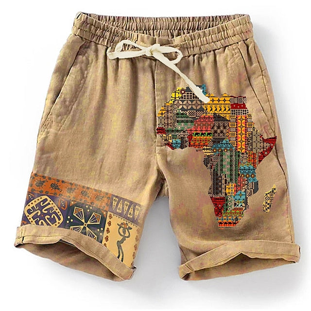 3D-bedruckte Strandshorts für Männer - Hendriks
