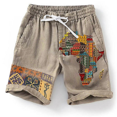 3D-bedruckte Strandshorts für Männer - Hendriks