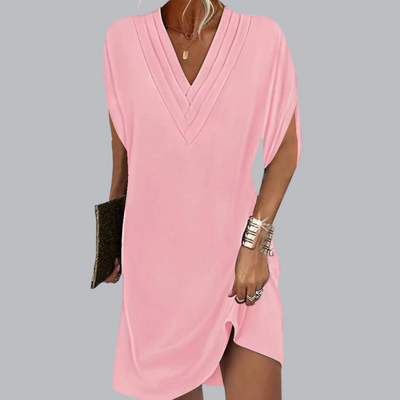 Augusta™ | Elegantes Kleid mit V-Ausschnitt