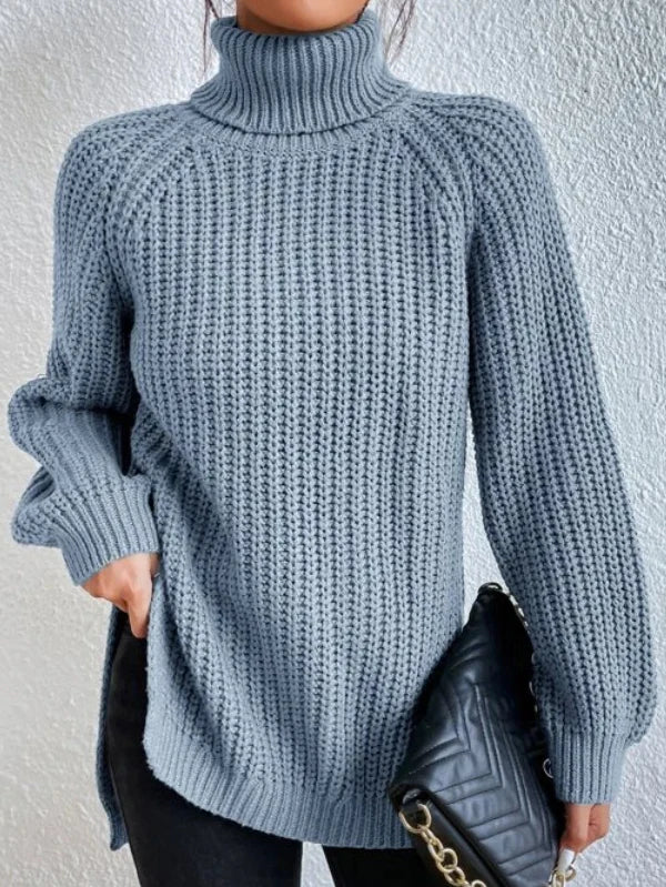 Cordula™ | Rollkragenpullover mit langen Ärmeln