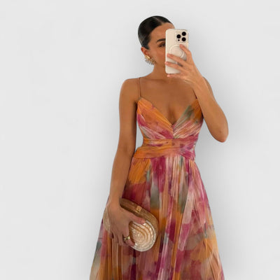 Verity | Maxikleid mit Blumenprint