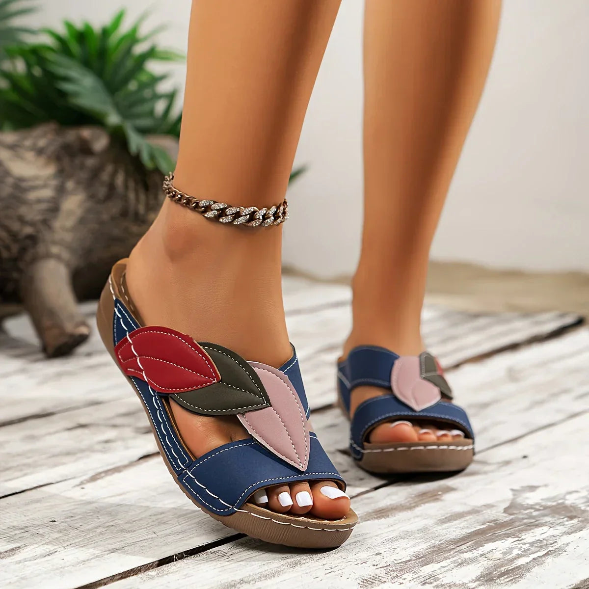 Solveig™ – Schlupfsandalen