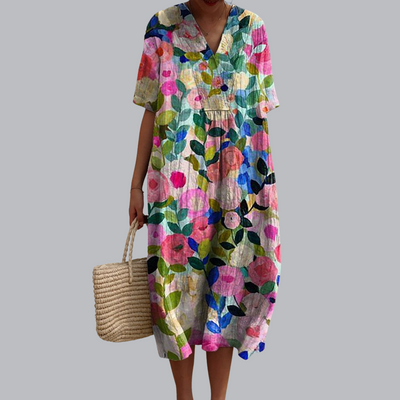Heide™ | Sommerkleid mit Blumen