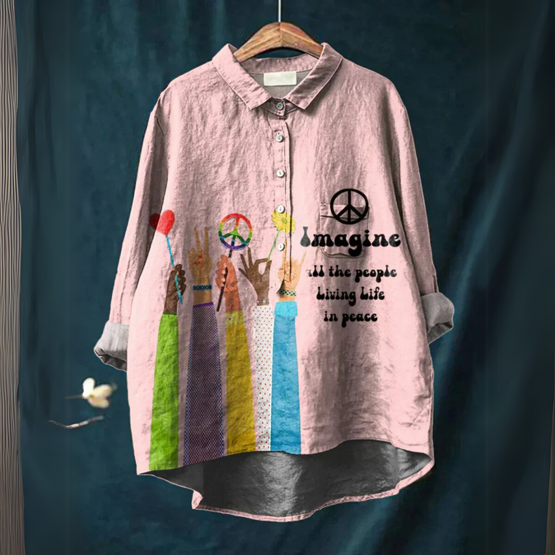 Hippie™ - Friedens Kunst Shirt