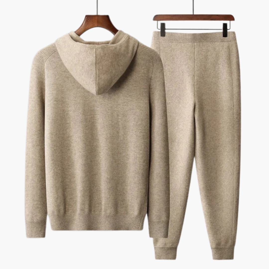 Unisex Jogginganzug mit Kapuze und Reißverschluss für alle Jahreszeiten