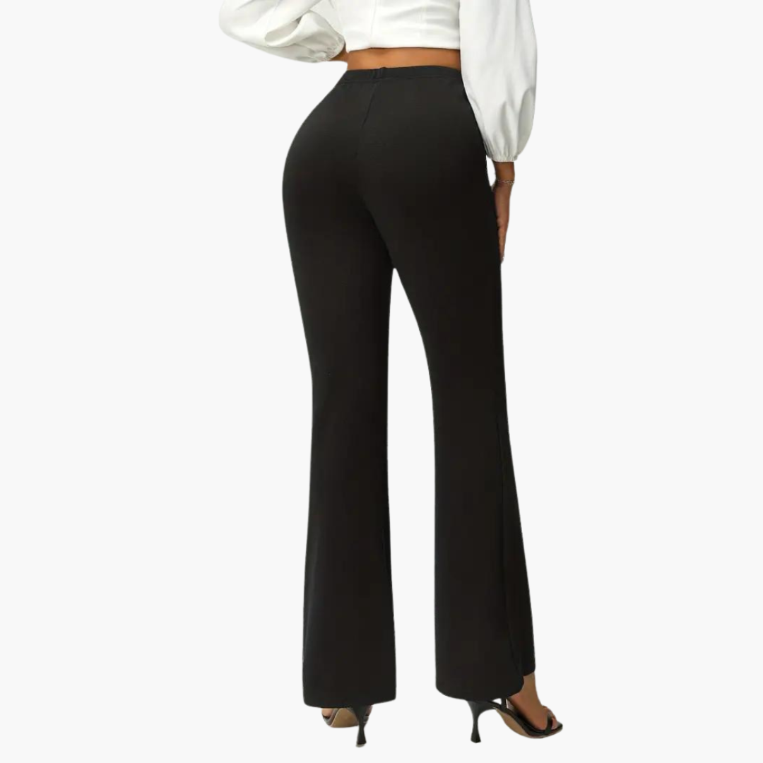 Elegante flared Pants – für Frauen mit Stretch-Fit
