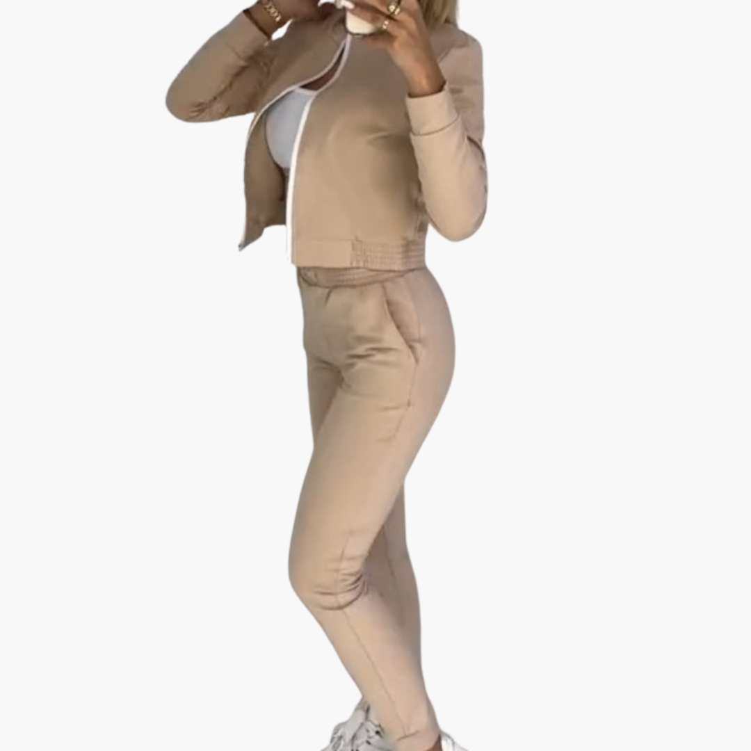 Lena  | 3-teiliger Trainingsanzug mit Reißverschluss