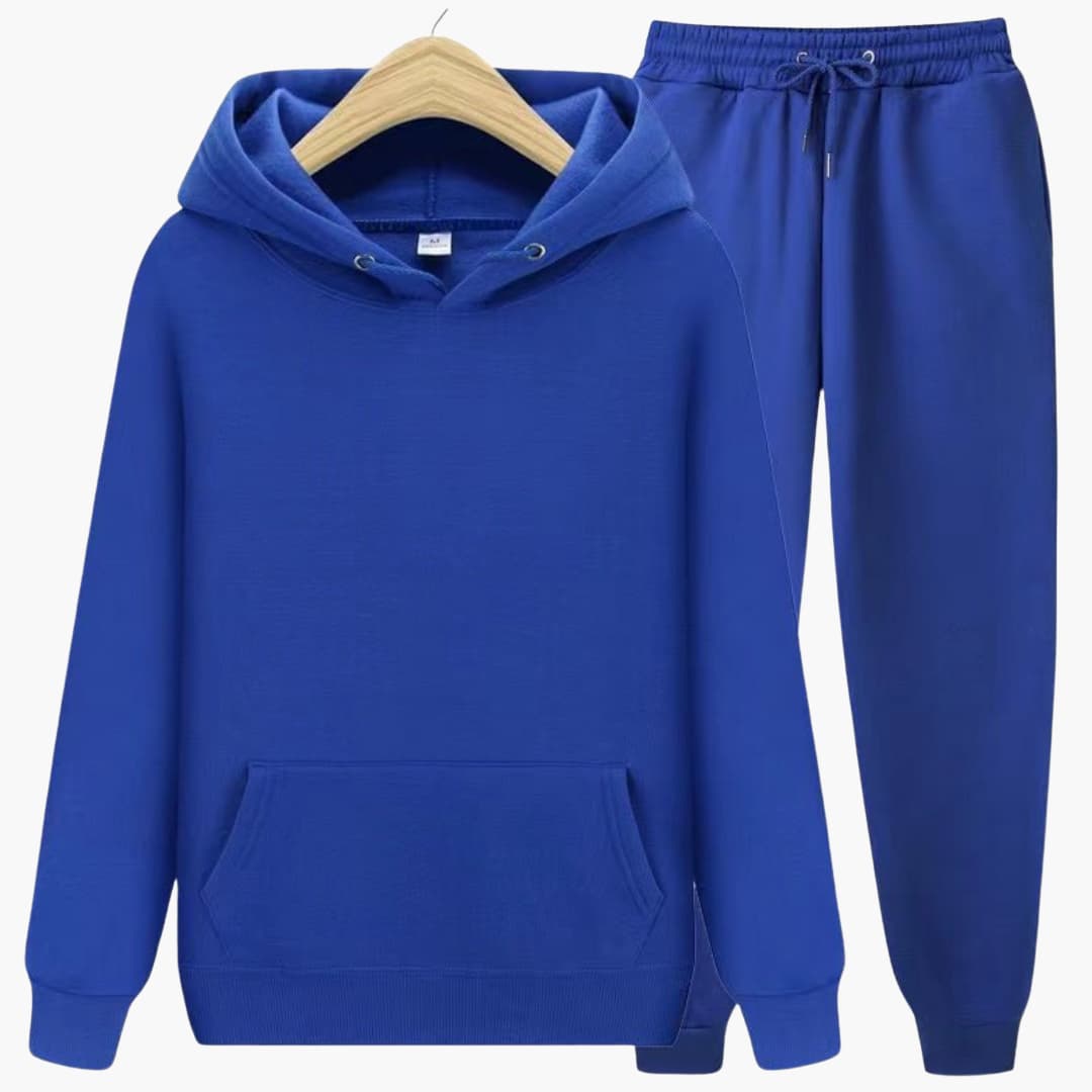 Herren Jogginganzug mit Kapuzenpullover und Bündchenhose