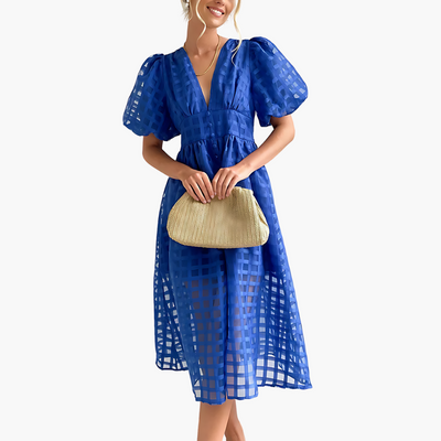 Amber | Elegantes Sommer-Midikleid