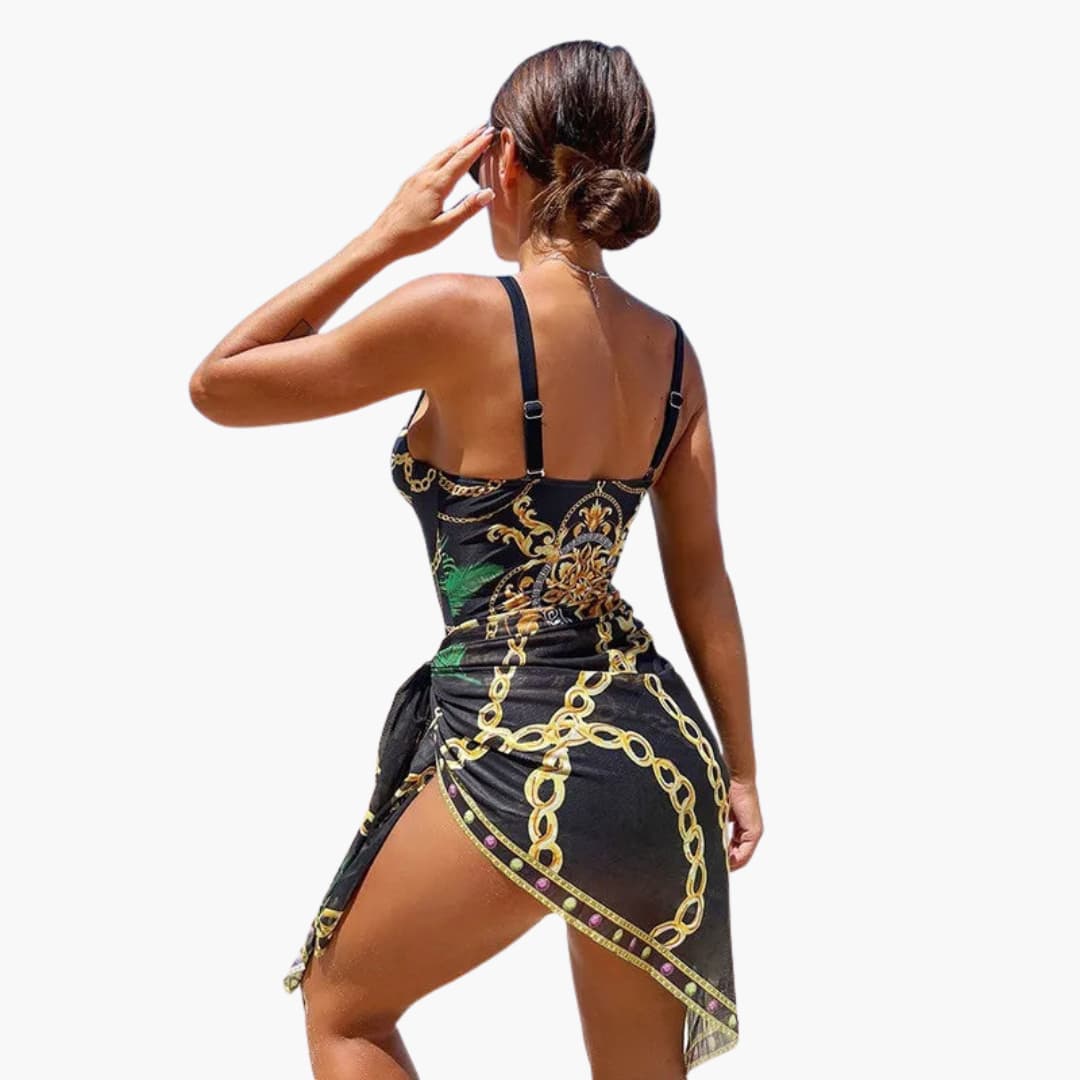 Eleganter Zweiteiler - Damen Badeanzug für den Sommer