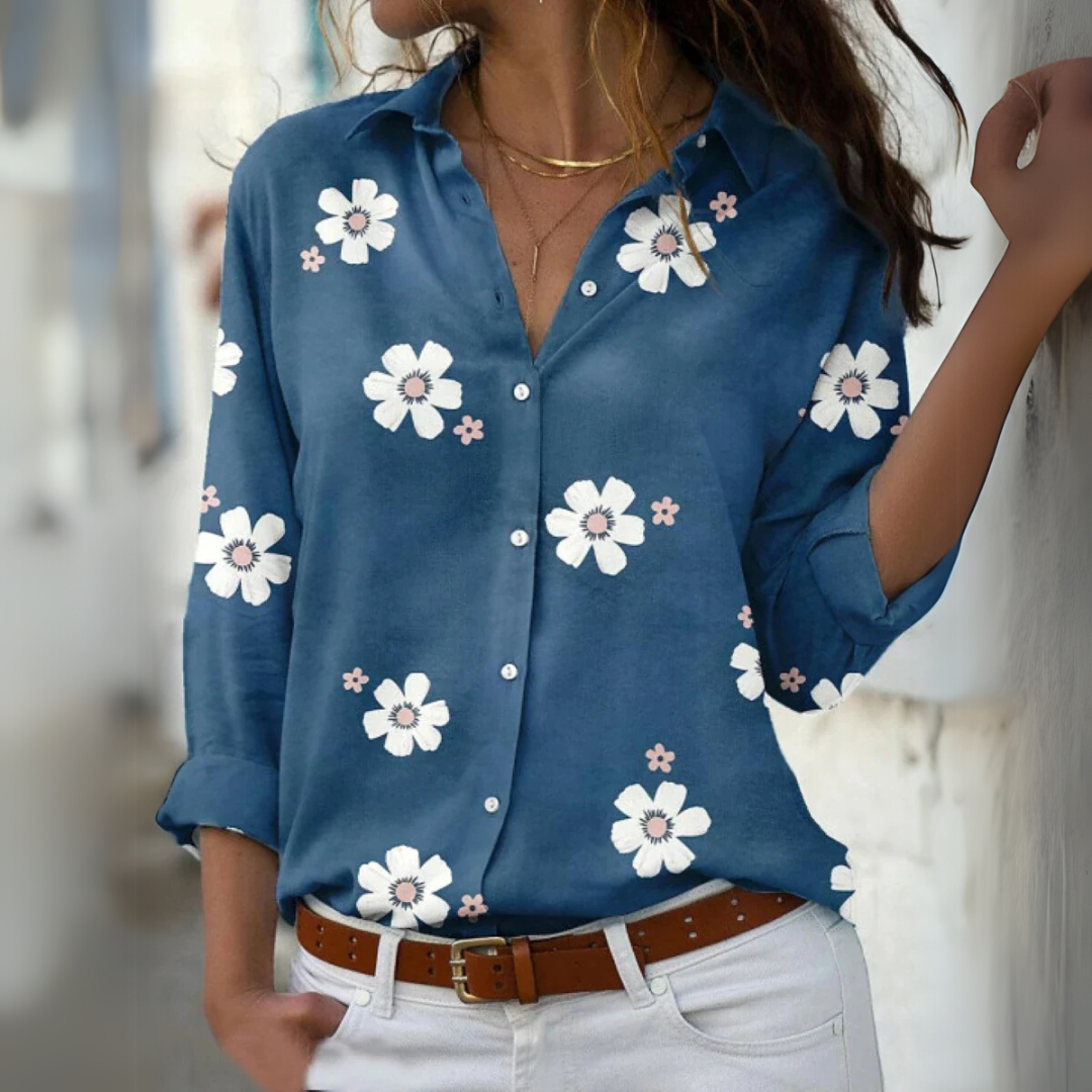 Ivy™ – Elegantes Damen Flora-Shirt