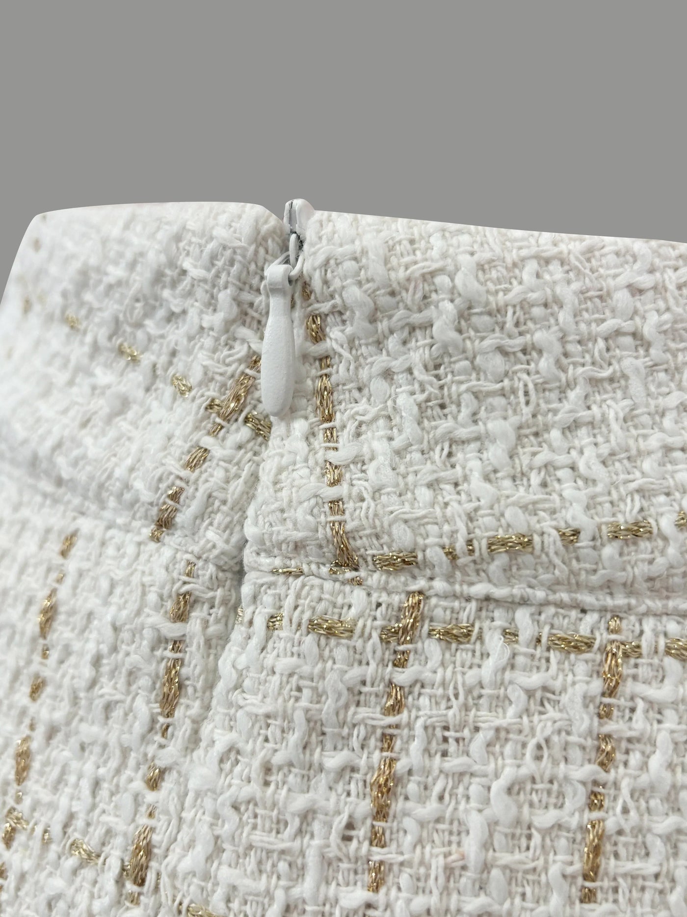 Elegante Bouclé-Hose | Hochwertige Verarbeitung | Weites Bein