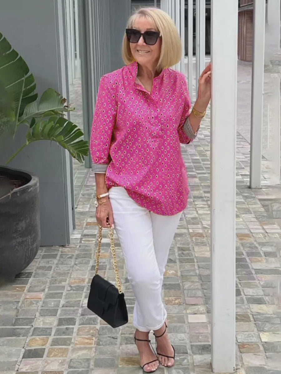 Cosima – Stilvolles Baumwoll-Leinen-Hemd