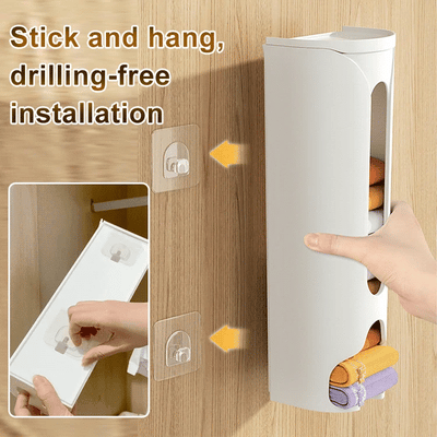 CleanStorage™ – Wandmontierter Unterwäsche- und Socken-Organizer