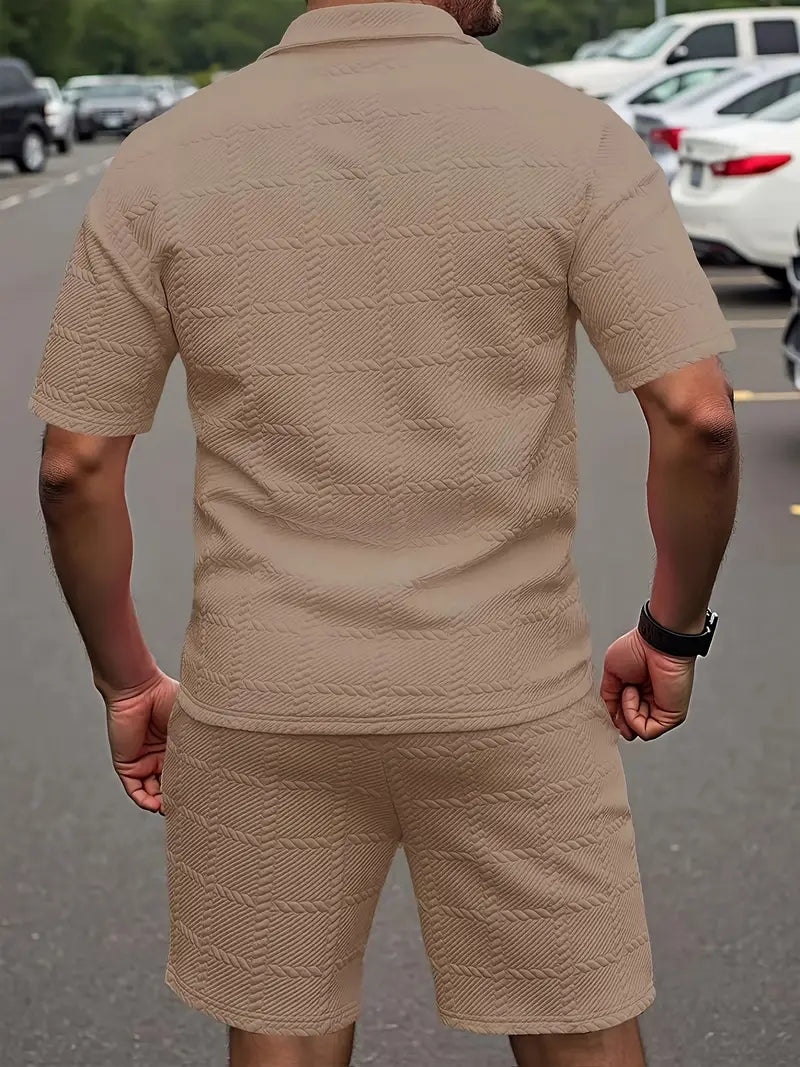 Vadim - Kurzen Ärmeln Zweiteiliges Set