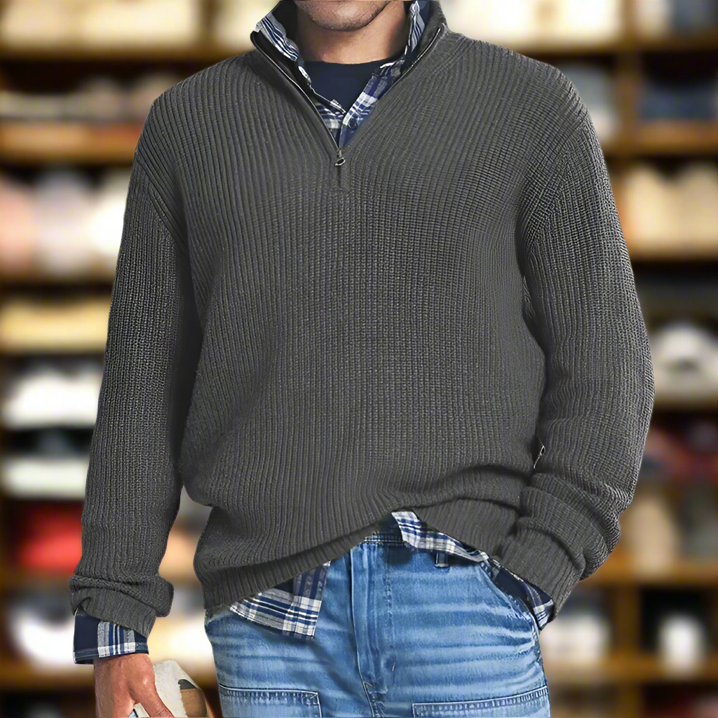 Andries | Zip-Pullover