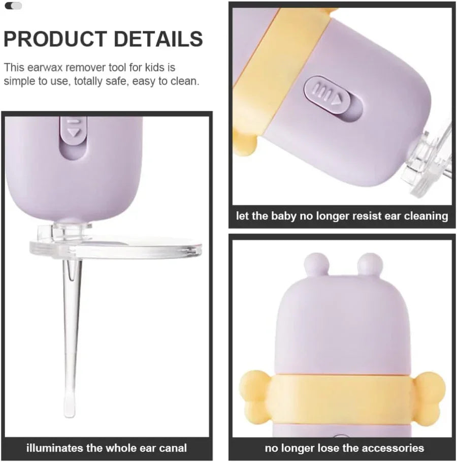EarScope™ | Sanftes Ohrenschmalz-Entfernungsset für Kinder