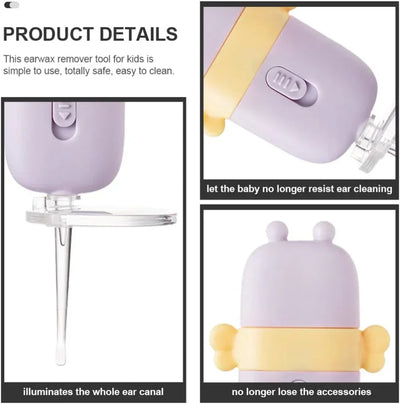 EarScope™ | Sanftes Ohrenschmalz-Entfernungsset für Kinder