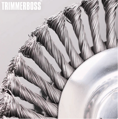TrimmerBoss™ – Robuste Metall-Schneidkopf für Rasentrimmer