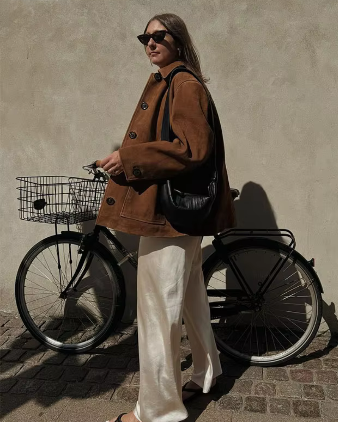 Lily | Luxuriöser Camel Wildleder Damen Blazer