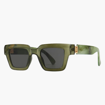 Damen Sonnenbrille mit eckigem Rahmen und UV400 Schutz
