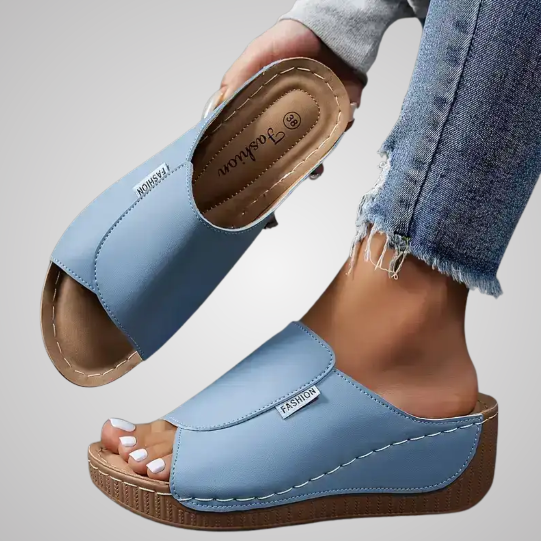 Elena™ | Fashion Keilabsatzsandale Premium