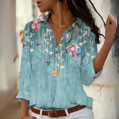 Elara™ – Mühelose Eleganz Bluse