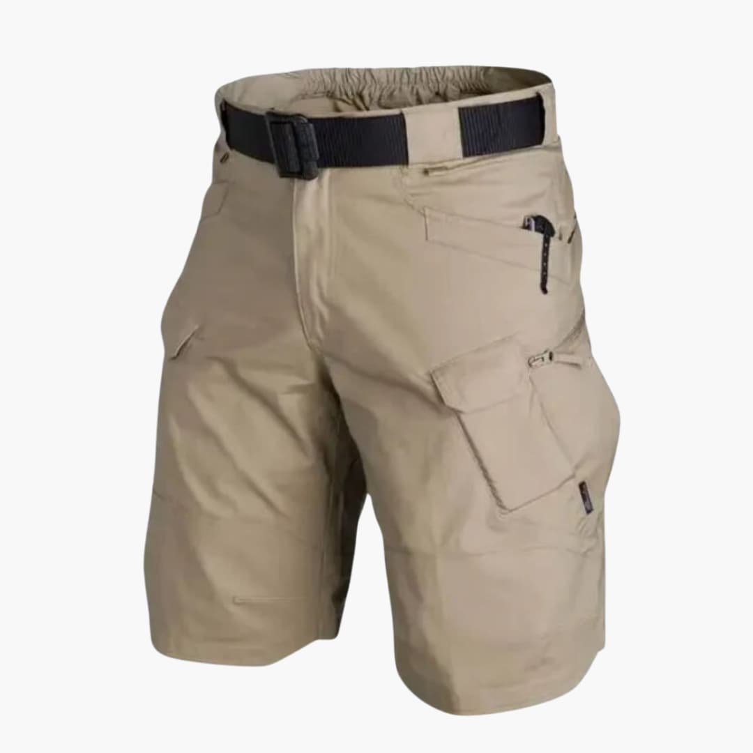 Herren Sommer Shorts mit Taschen und verstellbarem Bund