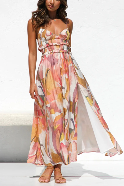 Rosea Kleid mit Print