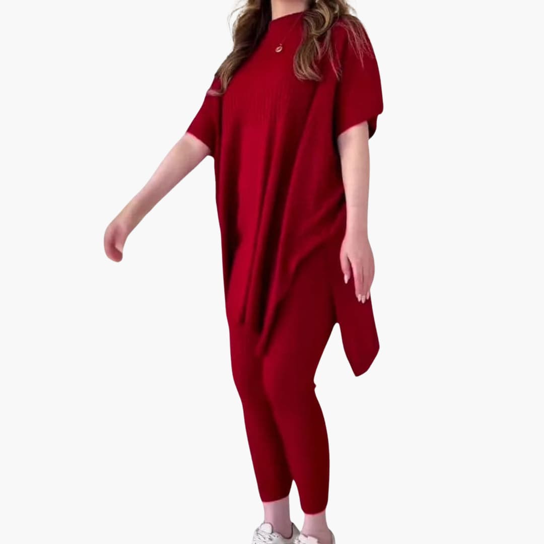 Laura | Weiches Strick-Zweiteiler