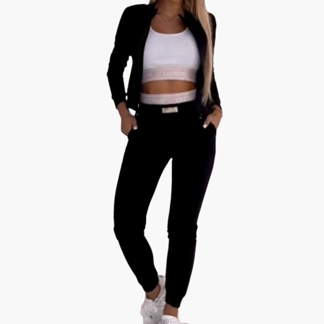 Lena  | 3-teiliger Trainingsanzug mit Reißverschluss