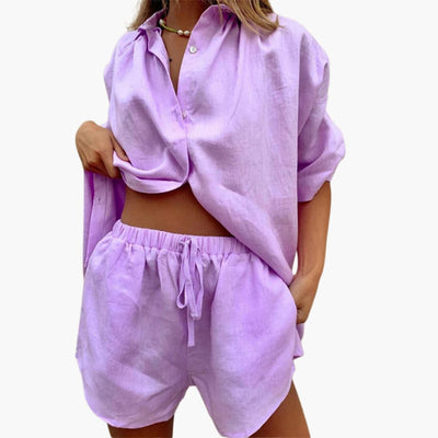 Mila | Set mit Top und Shorts