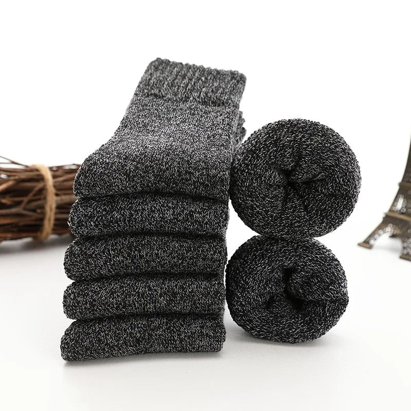 50% Rabatt | ThermoSocks™ – 5 Paar Thermosocken aus dicker Wolle