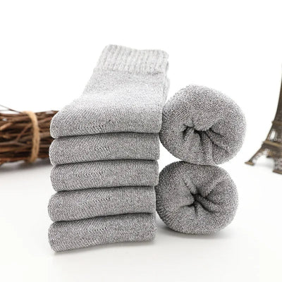 50% Rabatt | ThermoSocks™ – 5 Paar Thermosocken aus dicker Wolle