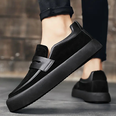 Duane - Herren Solide Lässig Bequem Loafer