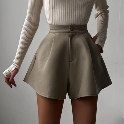 Eleganter Ausgestellter Kurze Hosen