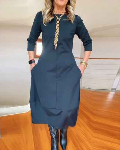Sophia™ - Elegantes Kleid mit handgefertigten Details