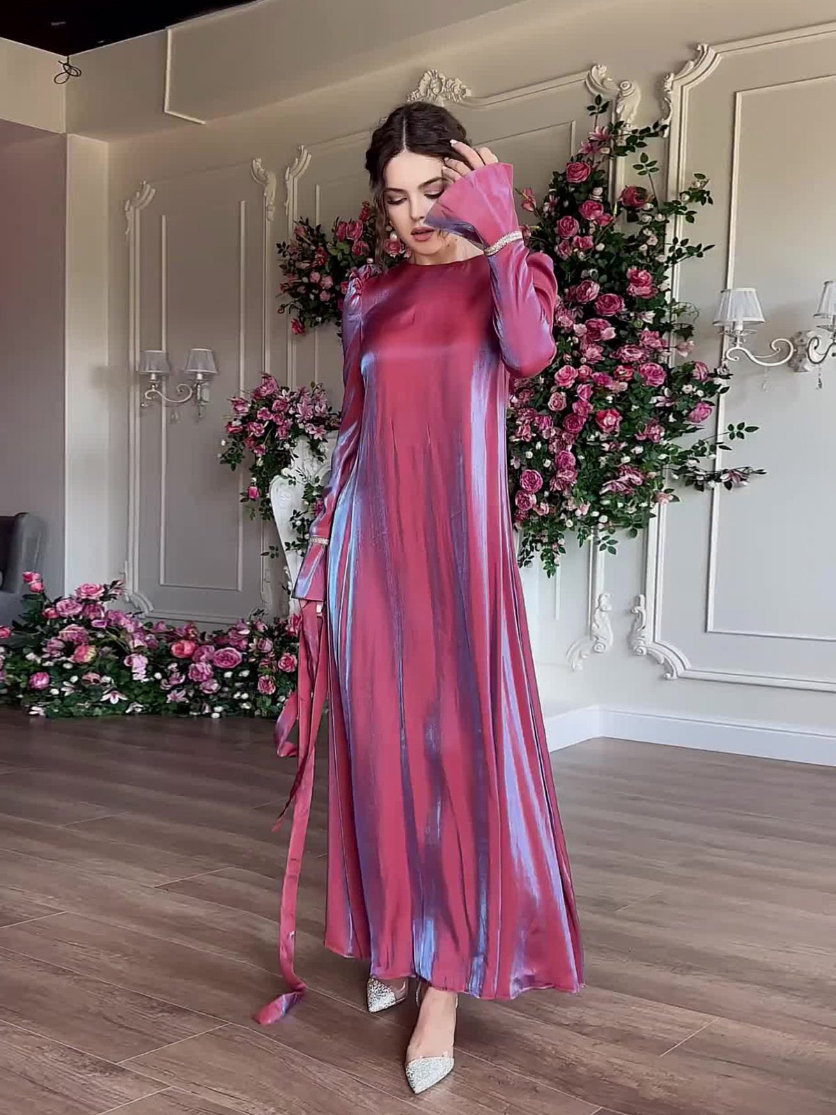 Alexa | Seidiges Kleid