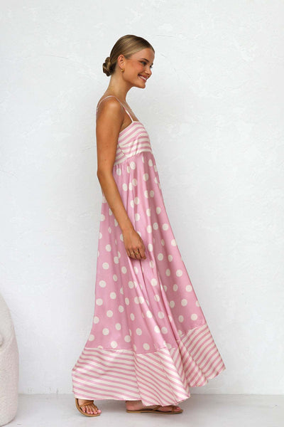 Maxikleid mit Trägern | Eleganter Schnitt | Fließende Silhouette