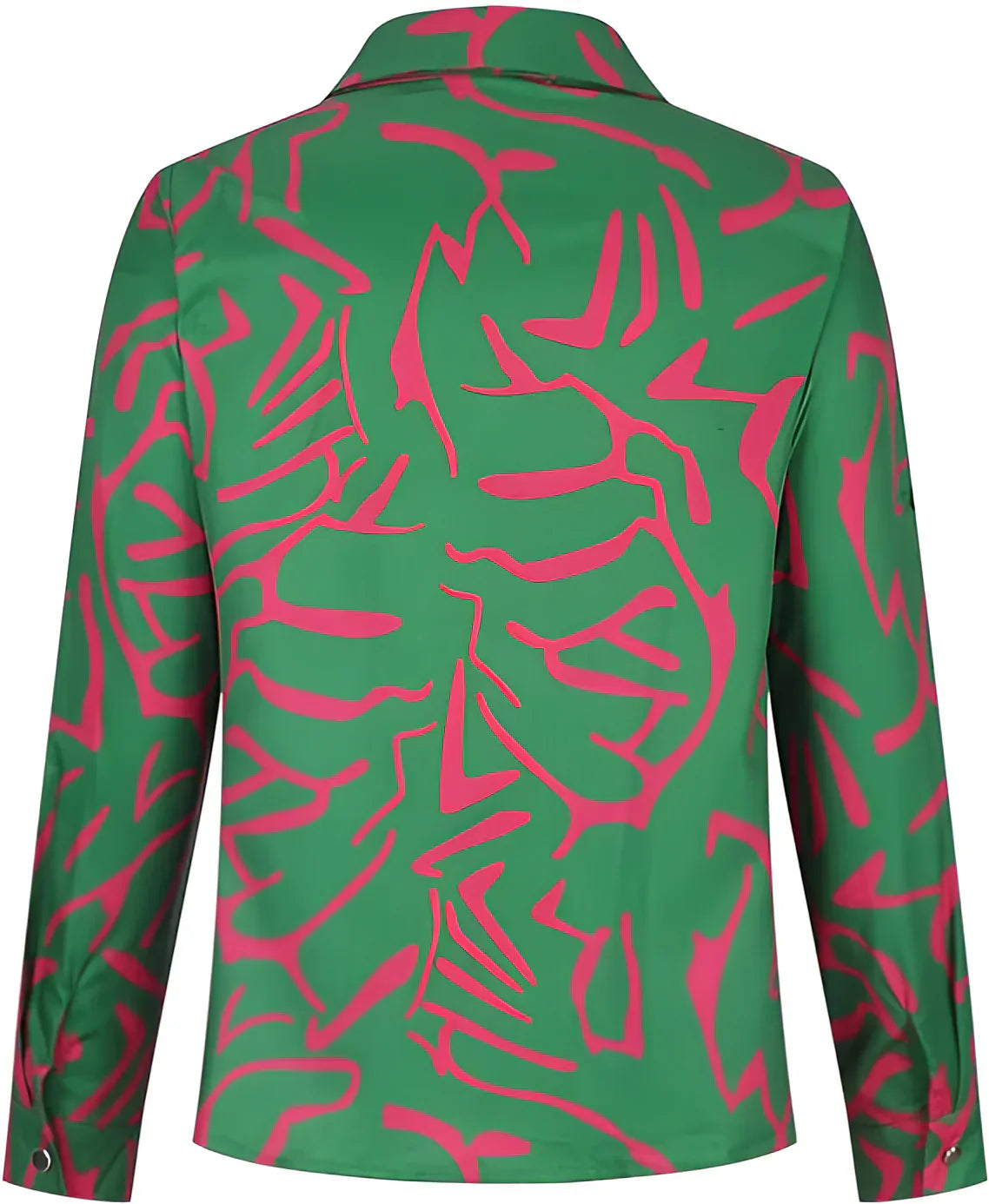 Bluse mit Print | Hemdkragen | Elegante Ausstrahlung