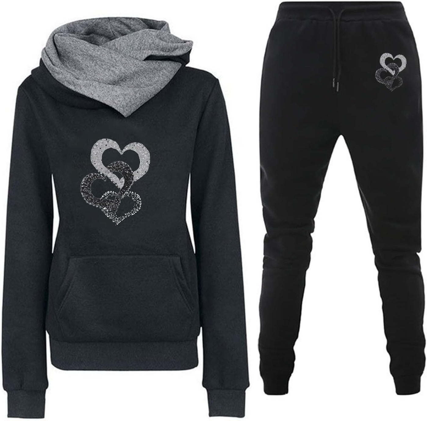 Freya™ – Weiches Pullover-Hoodie-Set