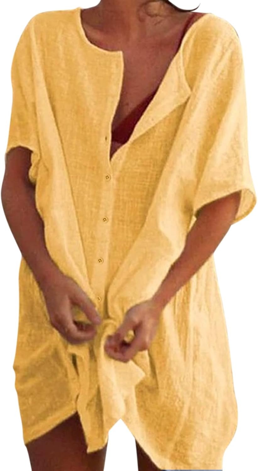 NEPOS™ | Leinenhemd aus Baumwolle